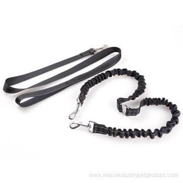 Nylon cloth leash for pets with tow rope